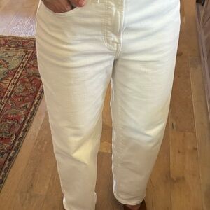 Madewell size 27 jeans  in Off-White